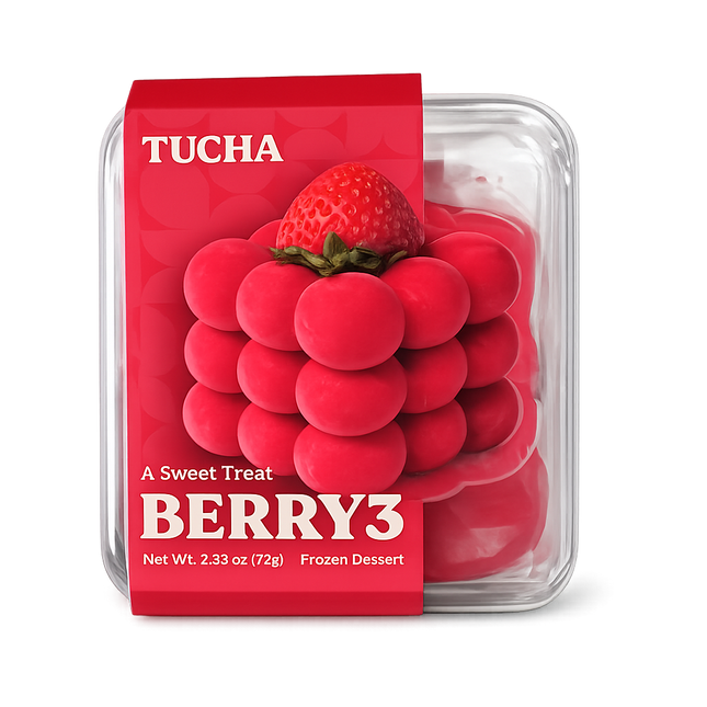 Tu-Cha Berry Frozen Dessert 24/3.35OZ