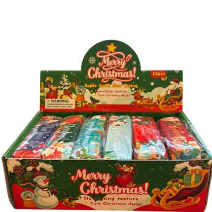 Christmas Foam Squishy Butter - 12 PK