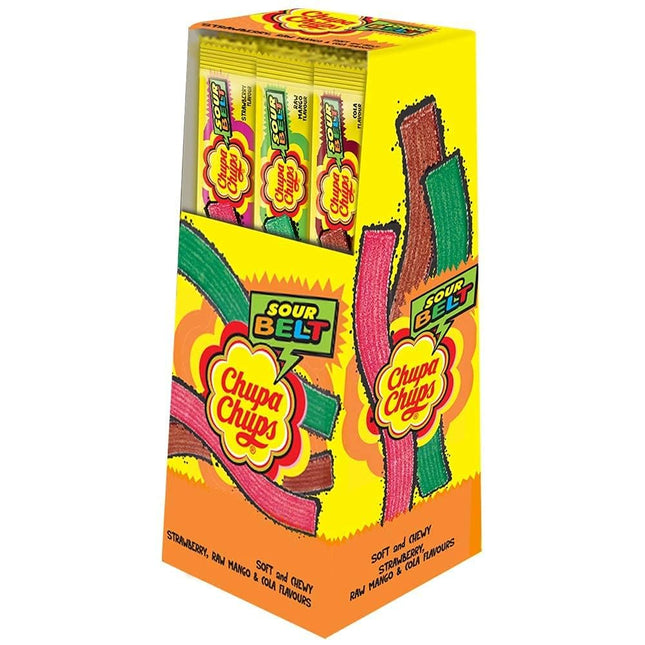 Chupa Chups Sour Belts – 48 Count (India)