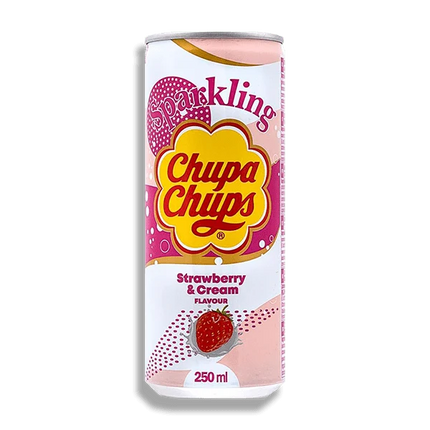 Chupa Chups Strawberry Cream 24/250mL (KOREA)
