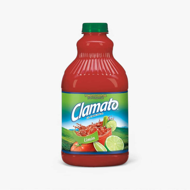 Clamato Glass Lime 64 Oz X 8