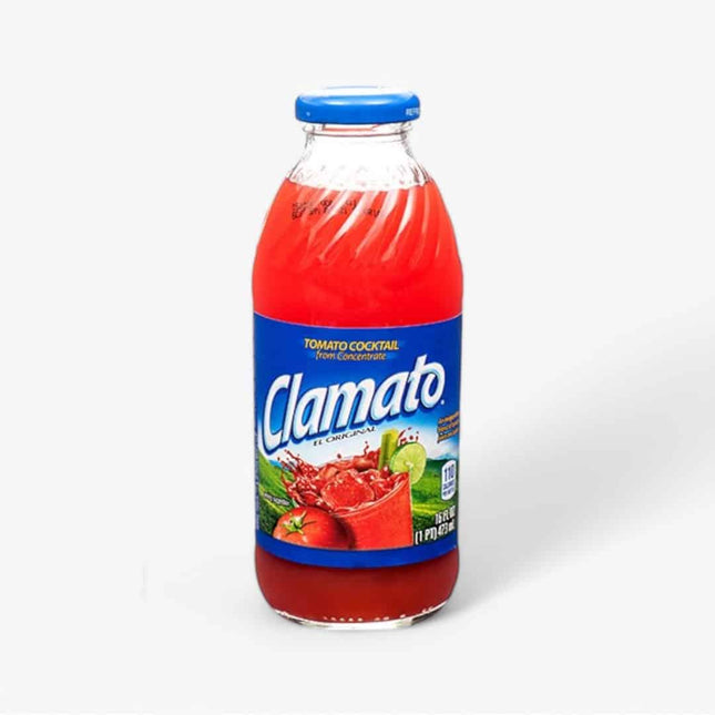 Clamato Glass Original 16.9Oz X 12