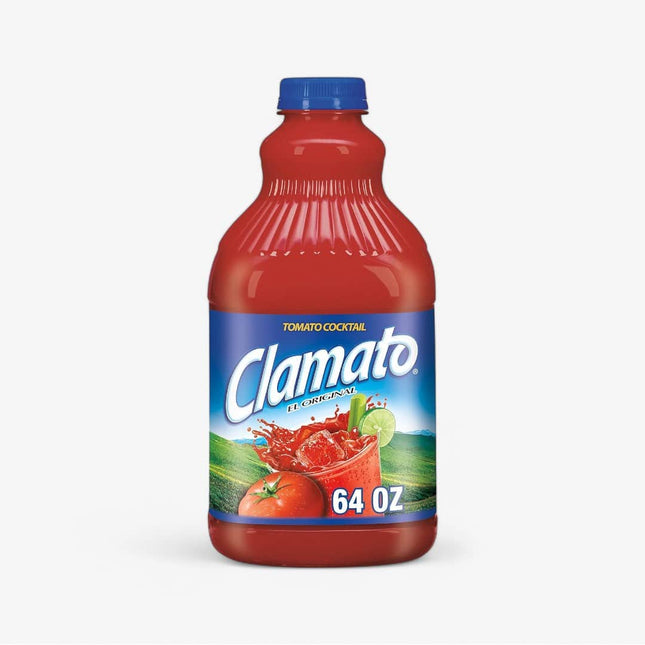 Clamato Glass Original 64 Oz X 8
