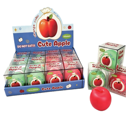 Crunchy Apple Squishy - 12 PK