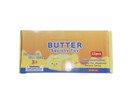 Crunchy Butter Squishy - 12 Pack