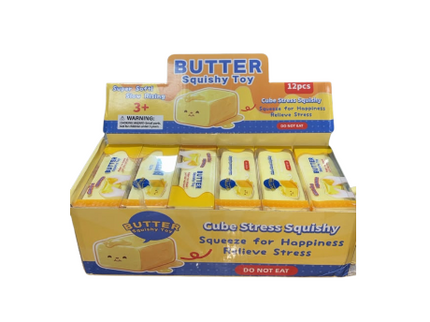 Crunchy Butter Squishy - 12 Pack