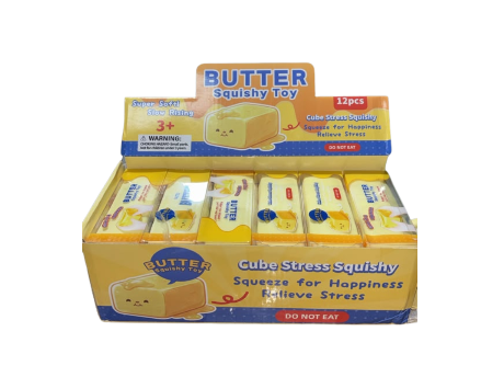 Crunchy Butter Squishy - 12 Pack