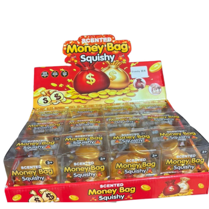 Crunchy Money Bag Squishy - 12 PK