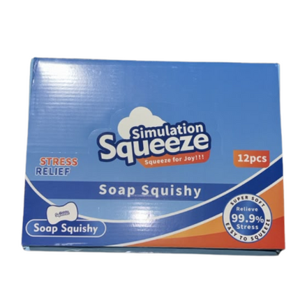 Crunchy Soap Mixed Colors - 12 PK
