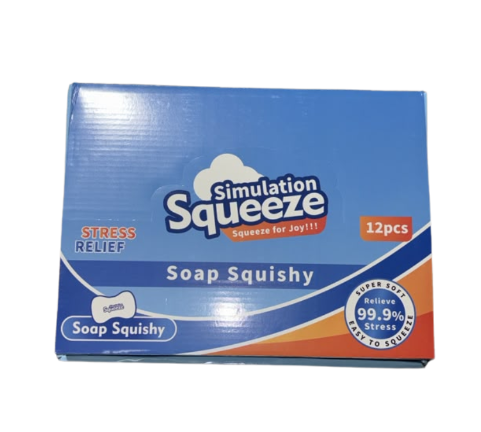 Crunchy Soap Mixed Colors - 12 PK