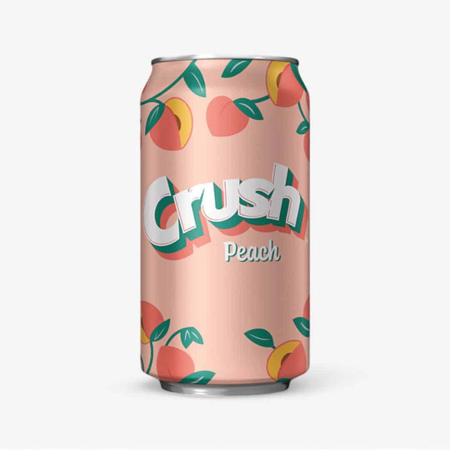 Crush Peach 12 Oz 24 Pack
