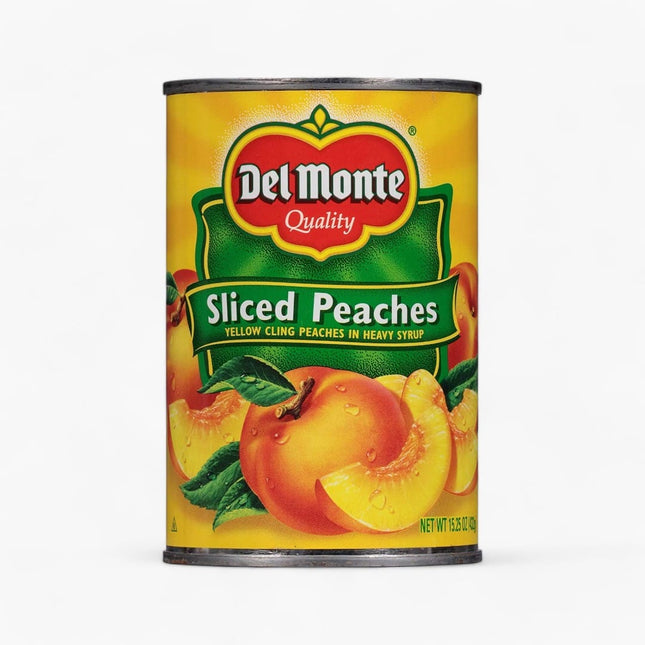 Del Monte Sliced Yc Peaches 12/15.25Oz
