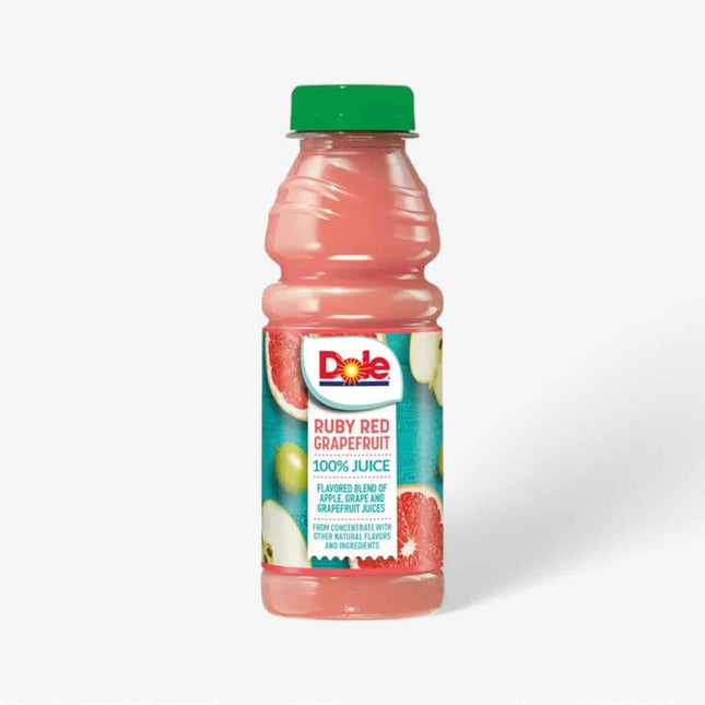 DOLE RUBY RED GRAPEFRUIT JUICE 15.2 OZ X 12