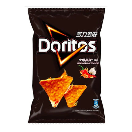 Doritos Blazing Garlic & Hot Chili Corn Chips 12/68G (CHINA)