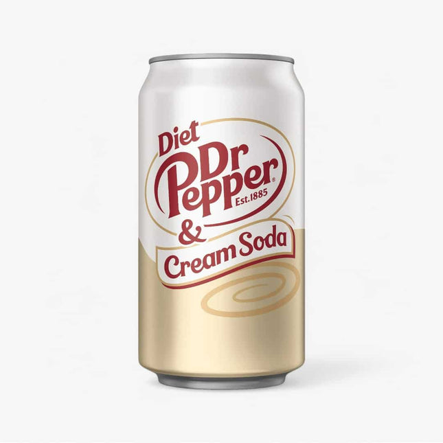 DR. PEPPER CREAM SODA DIET 12 OZ 24 PACK