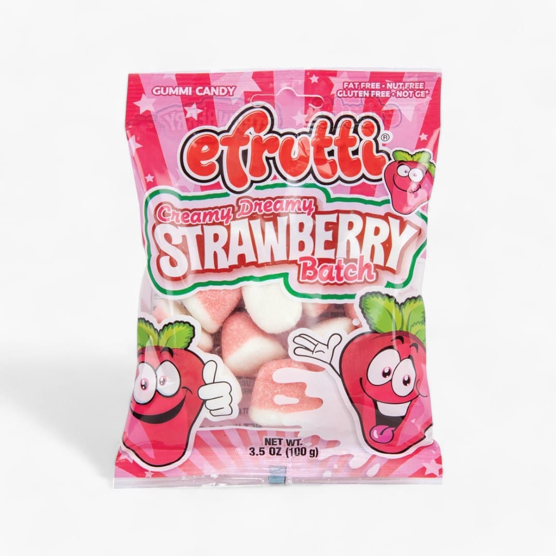 Efrutti Creamy Dreamy Strawberries 12/3.5Oz