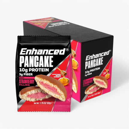 ENHANCED PROTEIN PANCAKE 10/50G STRAWBERRY