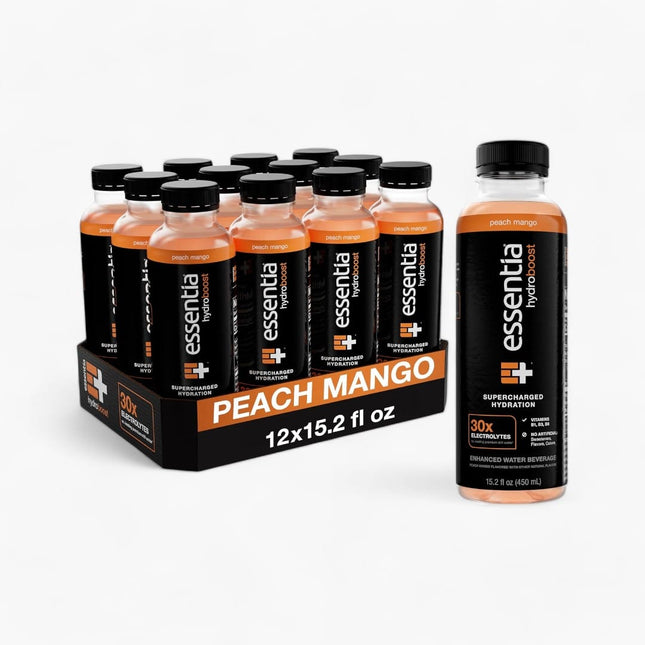 Essentia Hydroboost Mango Peach 12/15.2Oz