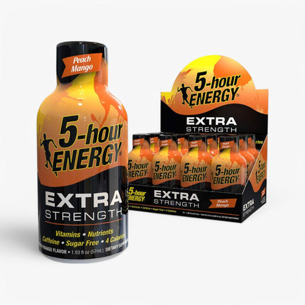 5-HR EXTRA STRENGTH 12/1.93OZ PEACH MANGO