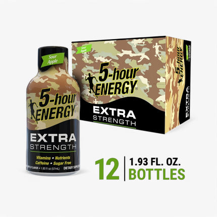 5-HR EXTRA STRENGTH 12/1.93OZ SOUR APPLE