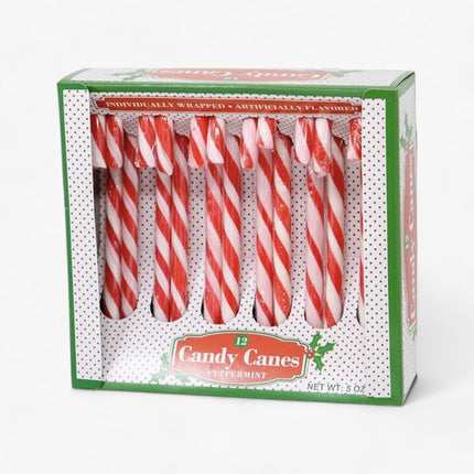 Forrelli C Red And White Peppermint Candy Canes 12Ct/4Oz