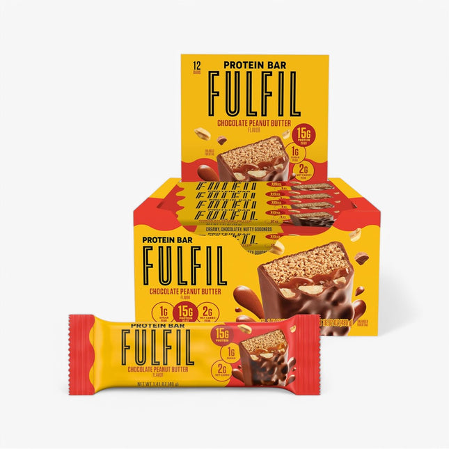 FULFIL PROTEIN BAR 12/40G CHOCOLATE PEANUT BUTTER