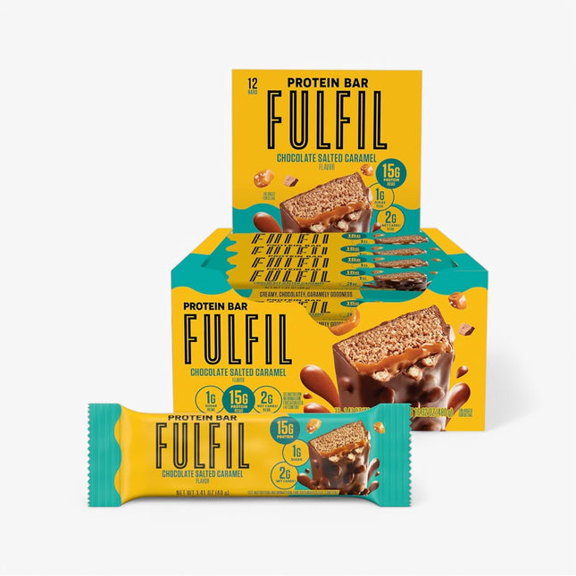 FULFIL PROTEIN BAR 12/40G CHOCOLATE SALTED CARAMEL