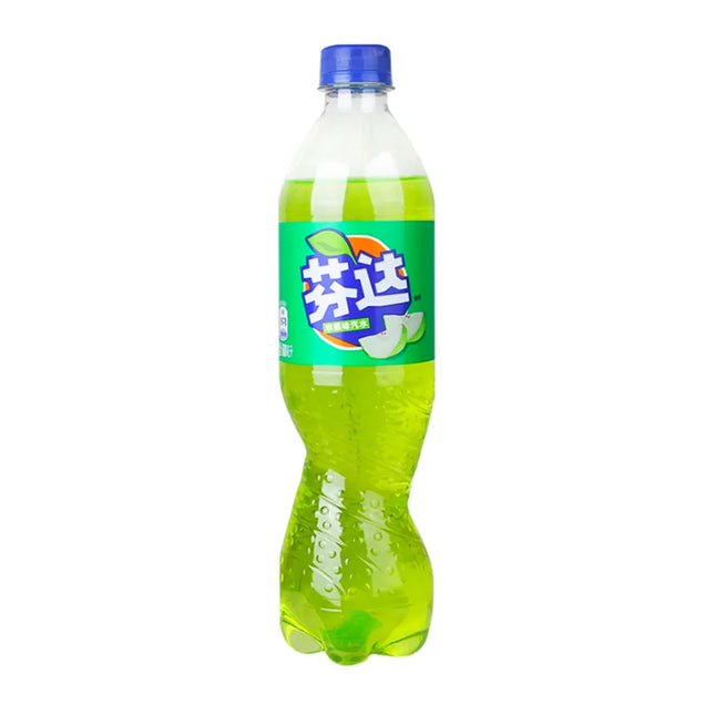 Fanta Green Apple (Taiwan) – 12 Pack × 500 mL Bottles