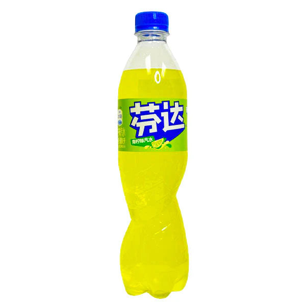 Fanta Lime (Taiwan) – 12 Pack × 500 mL Bottles