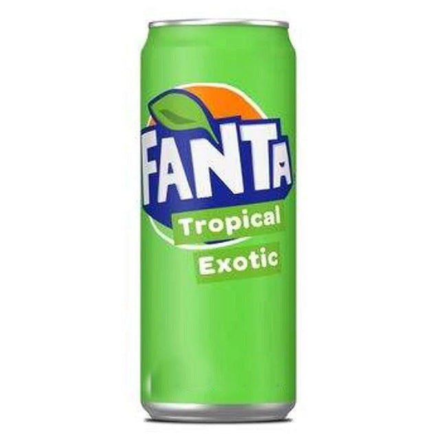 Fanta Tropical Exotic Can (Serbia) – 24 Pack × 330 mL Cans