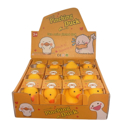 Flour Yellow Duck Squishy - 12 PK