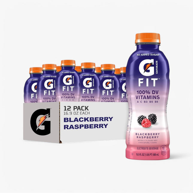 GATORADE FIT ELECTROLYTE DRINK 12/16.9OZ BLACKBERRY RASPBERRY