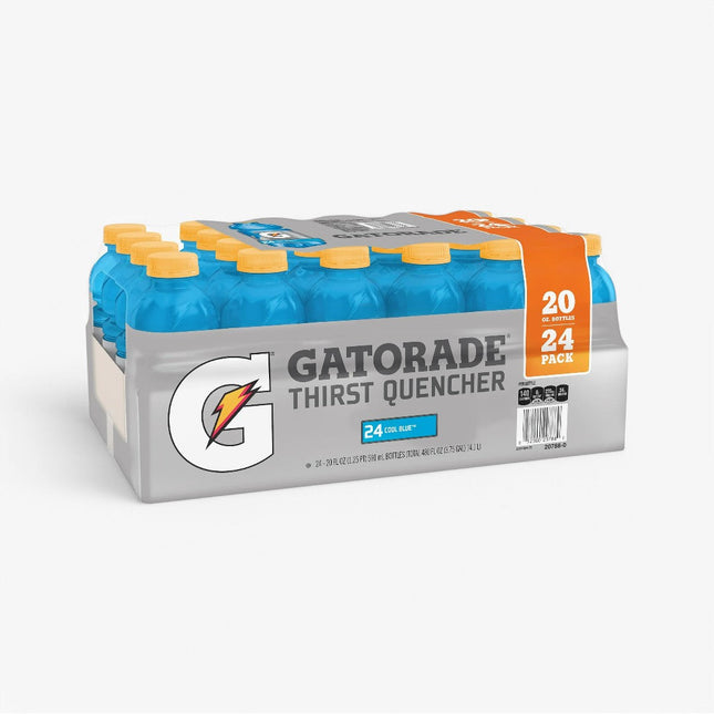 GATORADE THIRST QUENCHER DRINK 24/20OZ COOL BLUE