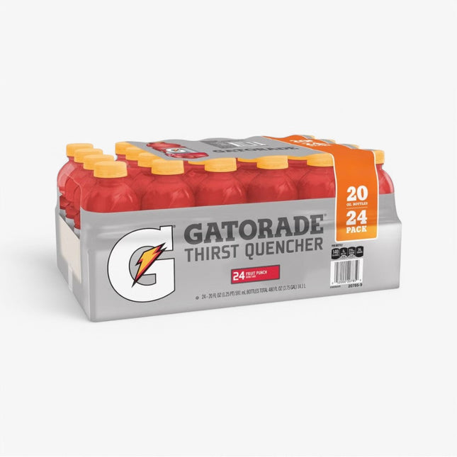 GATORADE THIRST QUENCHER DRINK 24/20OZ FRUIT PUNCH