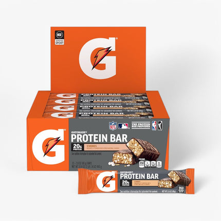 GATORADE PROTEIN BAR 12/2.8OZ SMORES