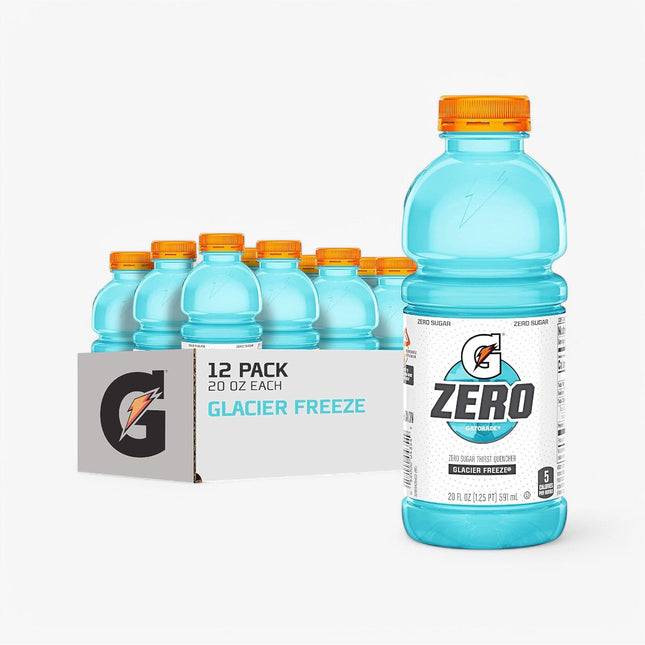 GATORADE ZERO THIRST QUENCHER DRINK 24/20OZ GOLIACIER FREEZE