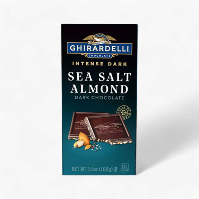 Ghirardelli Bar Int Dark Sea Salt 12/3.5Oz