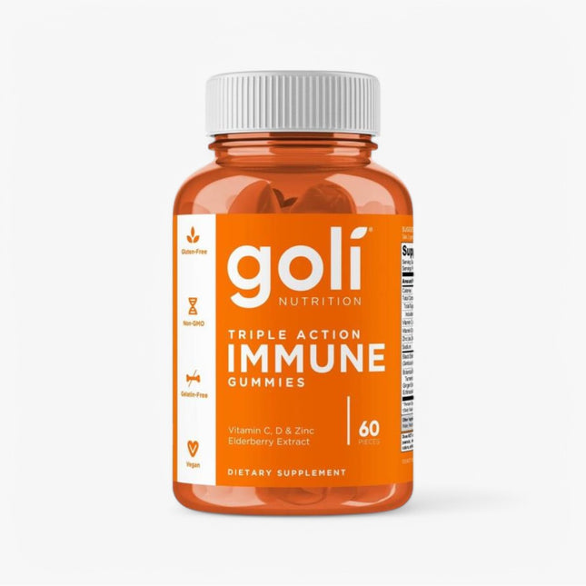 GOLI IMMUNITY BLACKBERRY STRAWBRRY LEMON 30 SERV