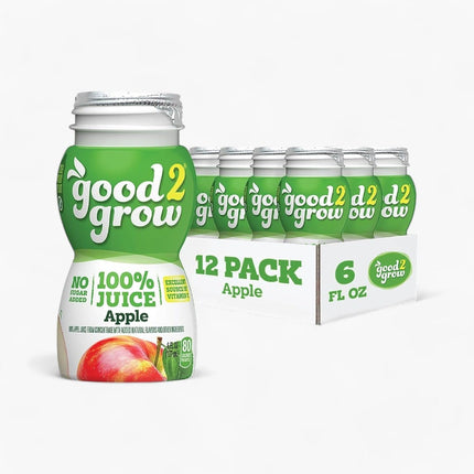 Good2Grow Sprouts Apple Juice 12/6 Oz