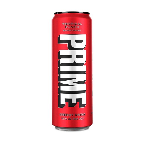 Prime Energy Drink Tropical Punch (12 fl oz each)