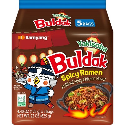 Samyang Buldak Spicy Ramen Yakisoba 5 PK