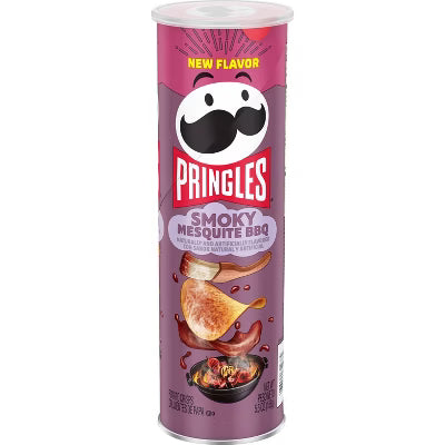 Pringles Smoky Mesquite BBQ 14/5.5 OZ