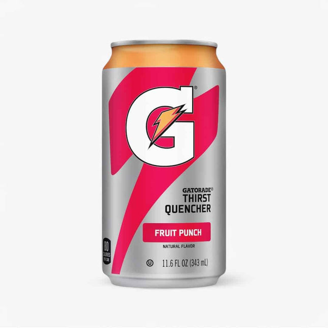Gatorade Cans Fruit Punch 24 X 11.6 Oz