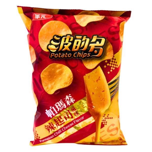 H.Y Parmesan Chili Cheese Chips 10/3.17OZ (TAIWAN)
