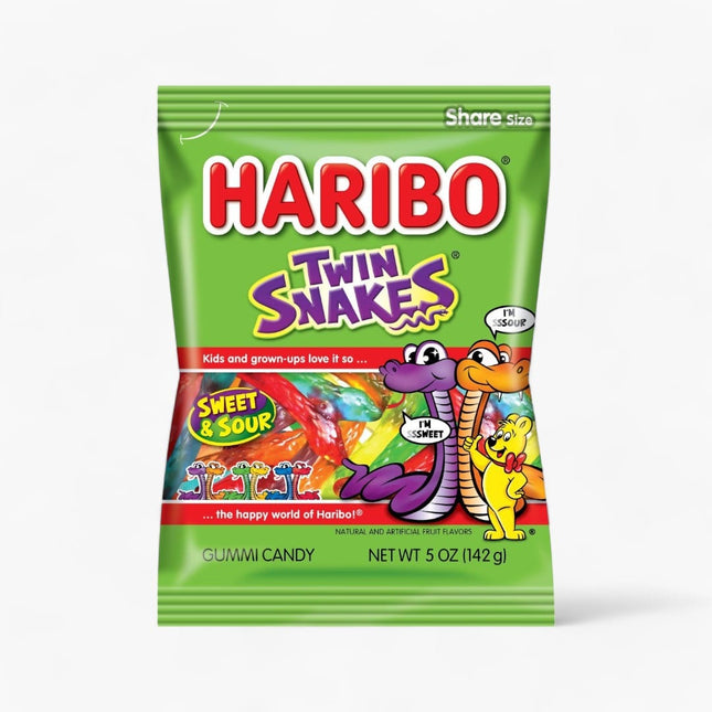 Haribo Twin Snakes 12/5Oz
