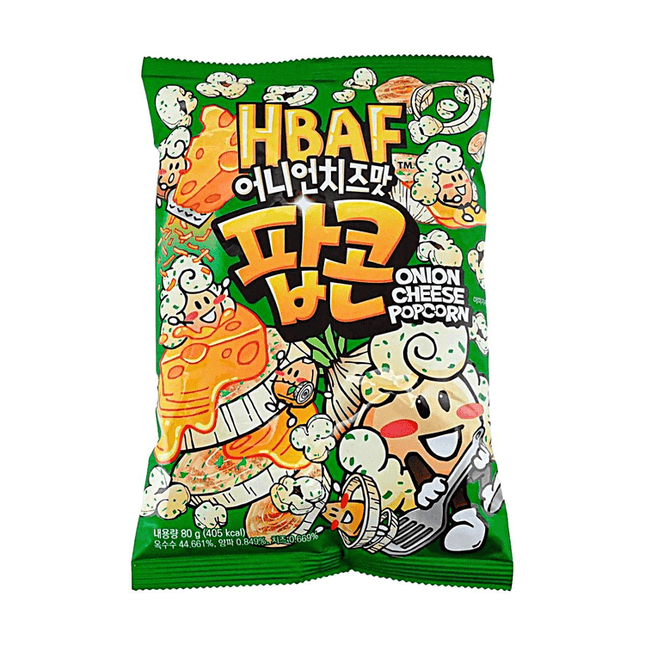 HBAF Onion & Cheese Popcorn 12/80g