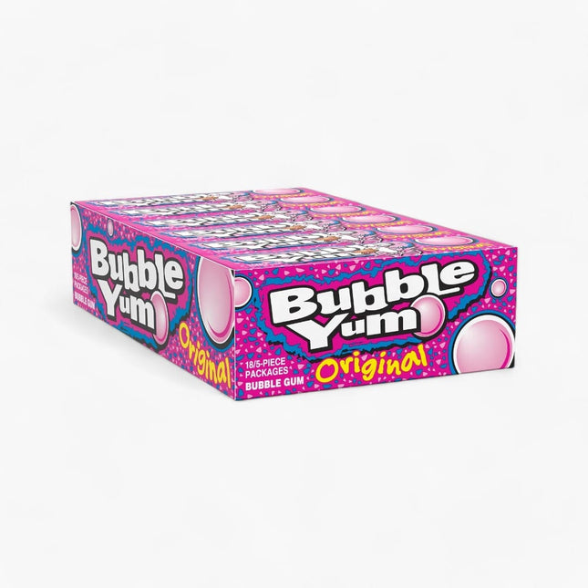 HERSHEYS BUBBLE YUM ORIGINAL GUM 5PK 8/18/1.4OZ