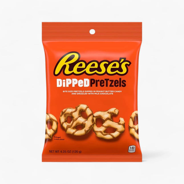 Hersheys Reeses Dipped Pretzels Peg Bag (12/4.25Oz)