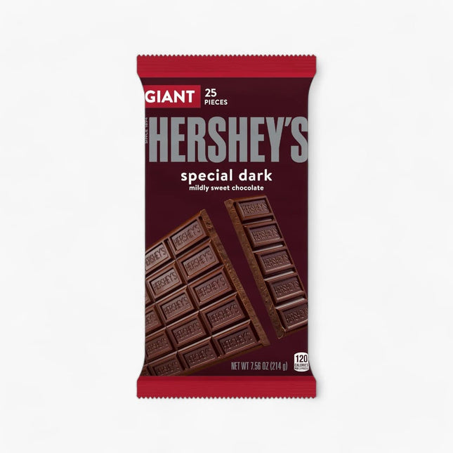 HERSHEY'S SPECIAL DARK MILDLY SWEET CHOCOLATE GIANT BAR12/7.56OZ