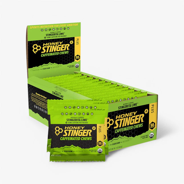 HONEY STINGER ENERGY CHEWS 12/30G STINGERITA LIMES